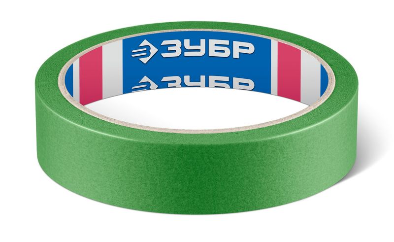 ЗУБР №300 24 мм х 25 м, для грубых и шероховатых поверхностей, малярная лента, Профессионал (12143-24)
